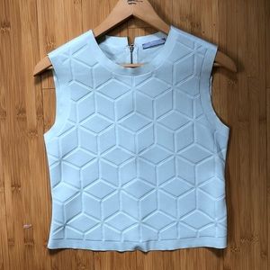 Zara Cropped Sleeveless Top